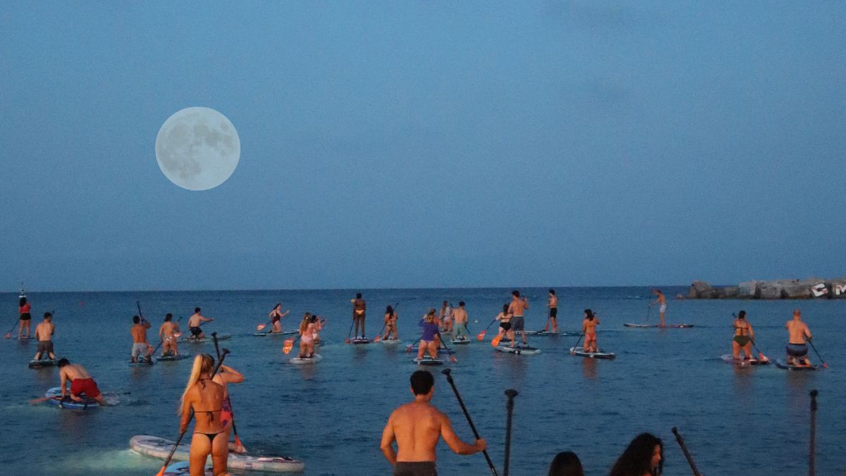Full Moon Paddle Surf, Microdosing and Cacao Ceremony