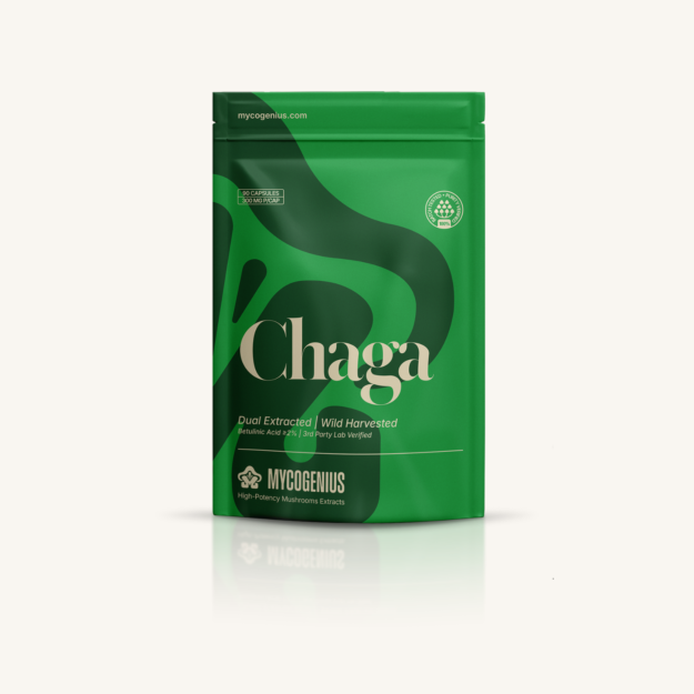 Organic Chaga Mushroom Extract Capsules